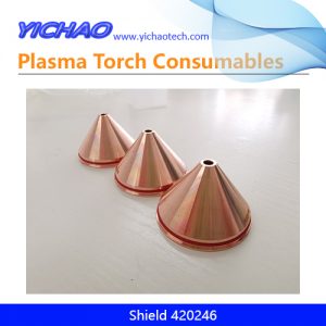 Aftermarket Shield 420246 Replacement Hypertherm XPR 80A Plasma Cutting Torch Consumables Supplier