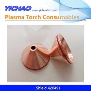 Aftermarket Shield 420491 Replacement Hypertherm XPR 300A Plasma Cutting Torch Consumables Supplier