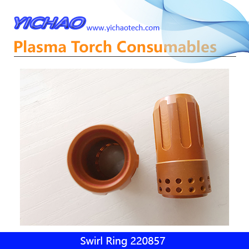 Swirl Ring 220857 Assembly Replacement Plasma Cutting Torch Consumables 45-85A for Max65,85