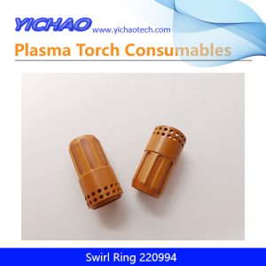 Aftermarket Swirl Ring 220994 Replacement Hypertherm Max100A,Duramax105 45-105A Plasma Cutting Torch Consumables Supplier