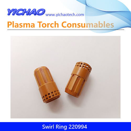 Swirl Ring 220994 Assembly Replacement Plasma Cutting Torch Consumables 45-105A for Max100A,Duramax105