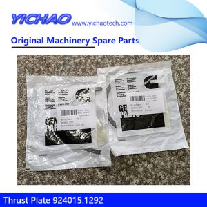 Genuine Cummins Thrust Plate 924015.1292 for Kalmar Container Equipment Spare Parts