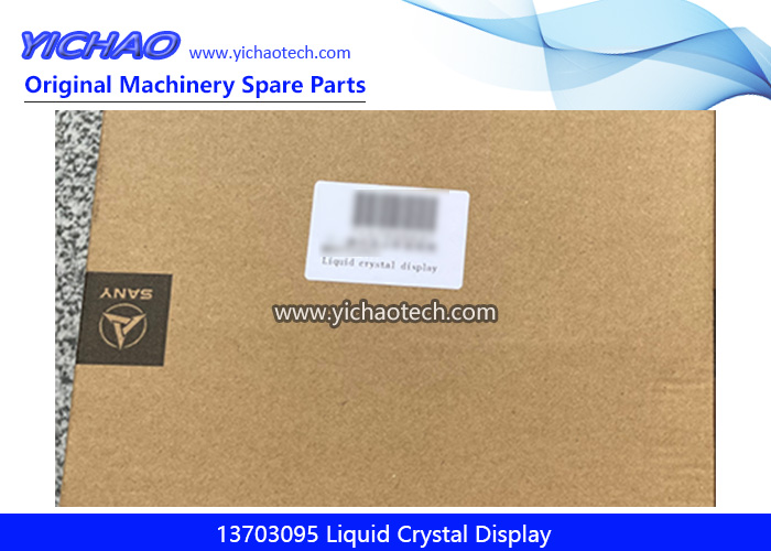 Genuine Sany 13703095 Liquid Crystal Display for Reach Stacker Spare Parts