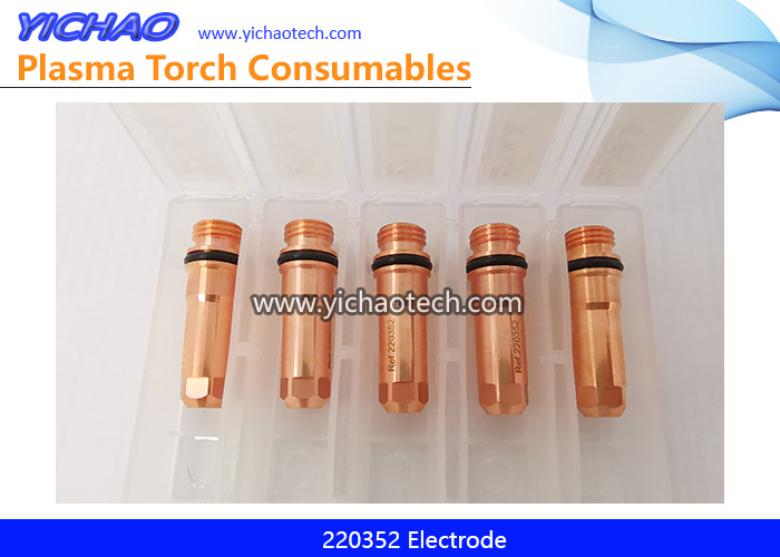 Hypertherm 220352 Electrode 200A for HPR130,260 Comsumables Supplier And Manufacturer
