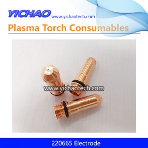 Aftermarket 220665 Electrode Replacement Hypertherm HPR 130A Plasma Cutting Torch Consumables Supplier