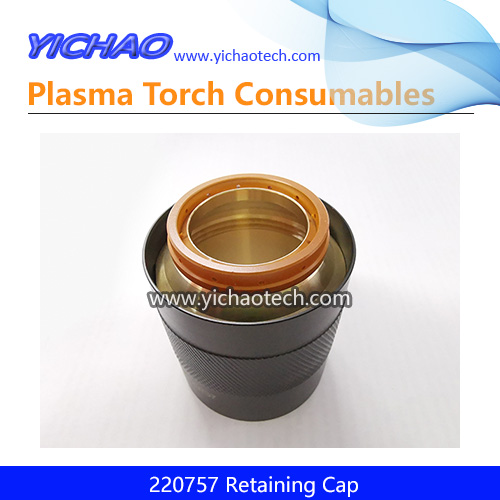 220757 Retaining Cap Replacement Plasma Cutting Torch Consumables 200A for HPR260XD,400XD,800XD
