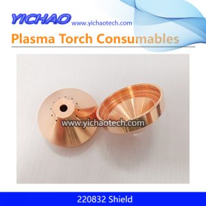 Aftermarket Hypertherm 220832 Shield Replacement Hypro2000 200A Plasma Cutting Torch Consumables Supplier