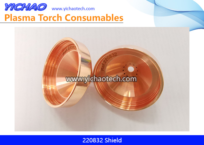 Aftermarket Hypertherm 220832 Shield Replacement Hypro2000 200A Plasma Cutting Torch Consumables Supplier