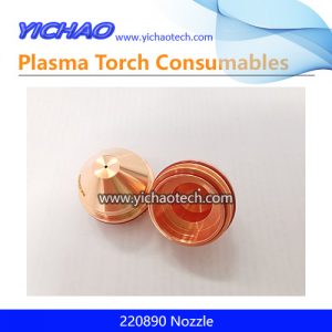 Aftermarket Hypertherm 220890 Nozzle Replacement Hypro2000,Maxpro200 50A Plasma Cutting Torch Consumables Supplier
