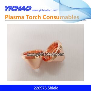 Aftermarket Mechanized Hypertherm 220976 Shield Replacement Hypertherm Duramax Hyamp 65-125A Plasma Cutting Torch Consumables Supplier