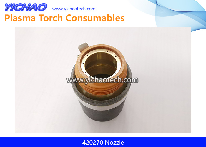 Aftermarket Hypertherm 420270 Nozzle Replacement 220A XPR Plasma Cutting Torch Consumables Supplier