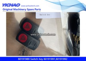 Genuine Sany 60191989 Switch Key 60191991,60191992 for Reach Stacker Spare Parts