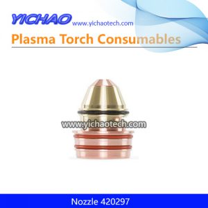 Aftermarket Nozzle 420297 Replacement Hypertherm XPR 60A Plasma Cutting Torch Consumables Supplier