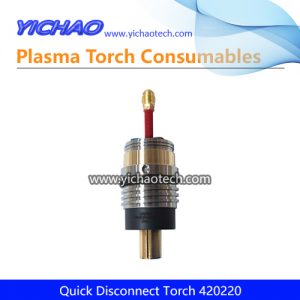 Aftermarket Quick Disconnect Torch 420220 Receptacle Replacement Hypertherm XPR Plasma Cutting Torch Consumables Supplier