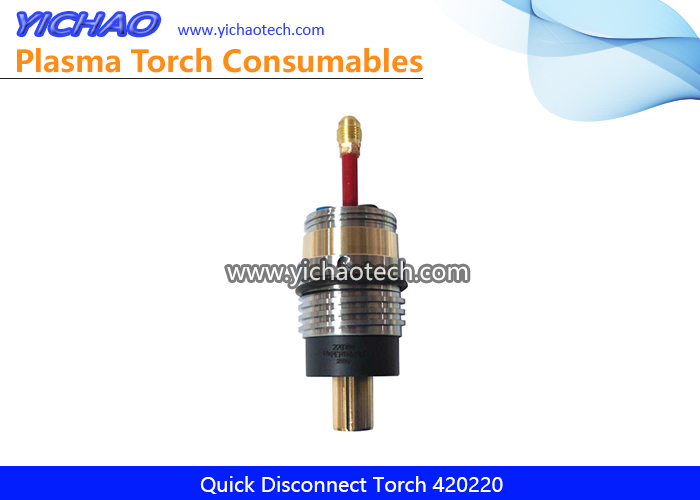 Aftermarket Quick Disconnect Torch 420220 Receptacle Replacement Hypertherm XPR Plasma Cutting Torch Consumables Supplier