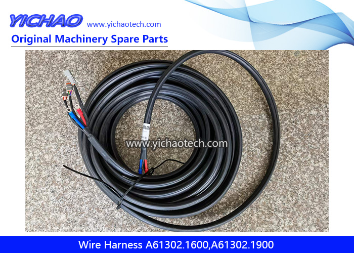 Aftermarket Kalmar Wire Harness A61302.1600,A61302.1900 Cable for Reach Stacker Spare Parts