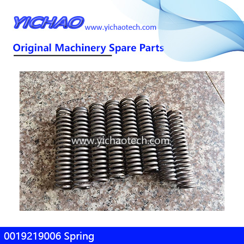 Aftermarket 0019219006 Spring for Port Machinery Reach Stacker Spare Parts