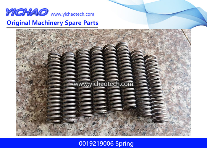 Aftermarket Linde/Konecranes 0019219006 Spring for Port Machinery Reach Stacker Spare Parts