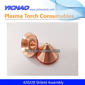 Aftermarket Hypertherm 420228 Shileld Assembly 30A for XPR Replacement Plasma Cutting Torch Consumables Supplier