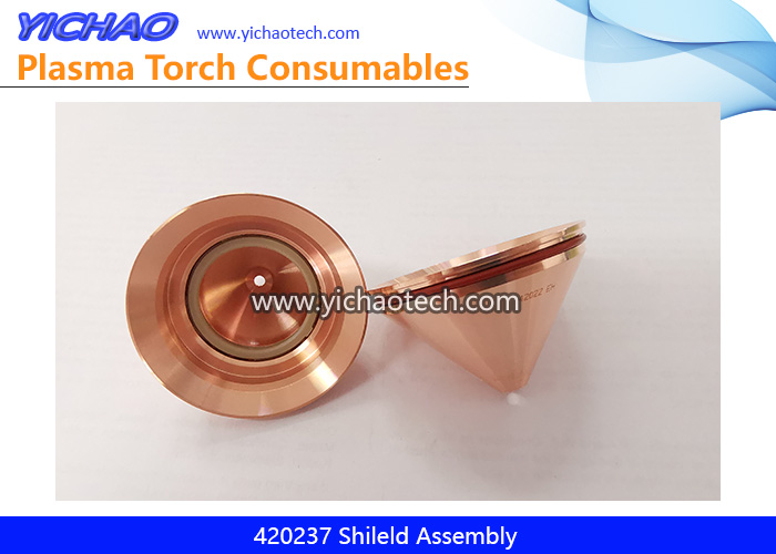 Aftermarket Hypertherm 420237 Shileld Assembly 50A for XPR Replacement Plasma Cutting Torch Consumables Supplier