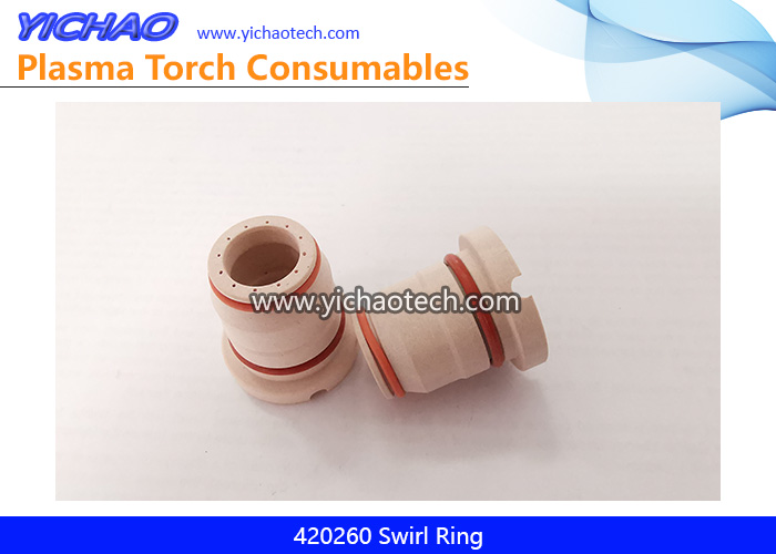 Aftermarket Hypertherm 420260 Swirl Ring 170A for XPR Replacement Plasma Cutting Torch Consumables Supplier