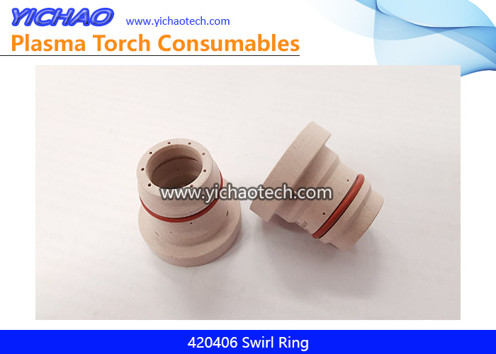 Aftermarket Hypertherm 420406 Swirl Ring 300A for XPR Replacement Plasma Cutting Torch Consumables Supplier