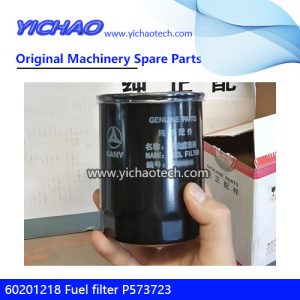 Genuine Sany 60201218 Fuel filter P573723 for Diesel Excavator Spare Parts