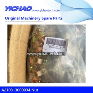 Genuine Sany A210313000034 Nut for Port Machinery Spare Parts