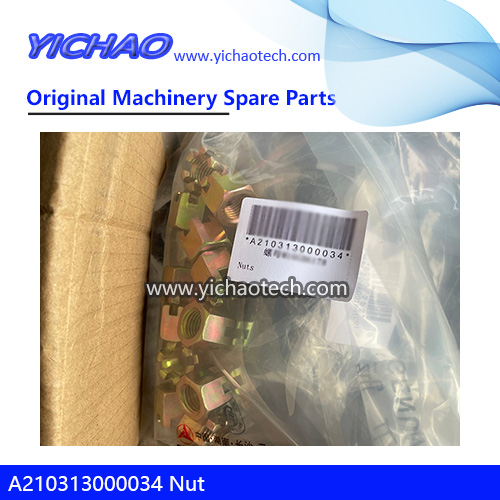 Genuine Sany A210313000034 Nut for Port Machinery Spare Parts