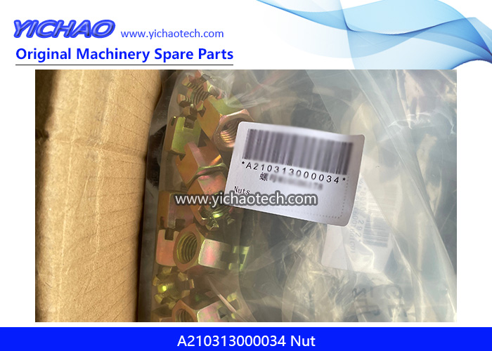 Genuine Sany A210313000034 Nut for Port Machinery Spare Parts