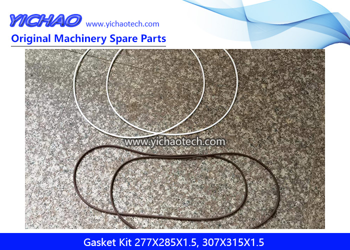 Aftermarket Gasket Kit 277X285X1.5,307X315X1.5 Piston Oil Seal for Konecranes Reach Stacker Spare Parts