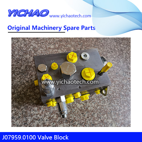 Original J07959.0100 Valve Block for Machinery Reach Stacker Spare Parts