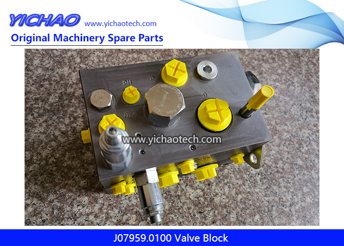 Original J07959.0100 Valve Block for Kalmar Machinery Reach Stacker Spare Parts