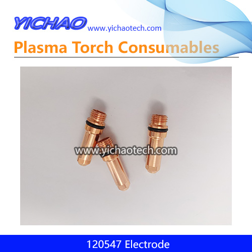 Replacement 120547 Electrode Plasma Cutting Torch Consumables 100A for HT2000LHF, MAX 200