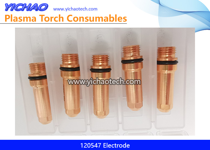 Hypertherm 120547 Electrode for Replacement with HT2000LHF, MAX 200 100A Plasma Cutting Torch Consumables Supplier