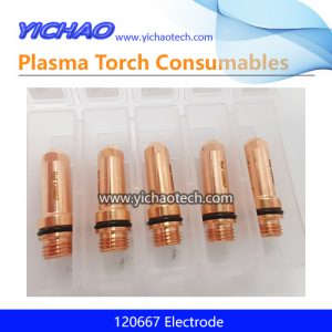 Hypertherm 120667 Electrode for Replacement with HT2000, MAX 200 200A Plasma Cutting Torch Consumables Supplier