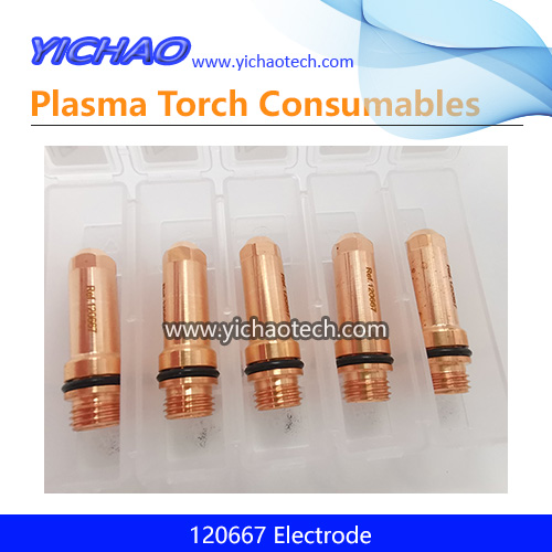 Replacement Gouging 120667 Electrode Plasma Cutting Torch Consumables 200A for HT2000,MAX200