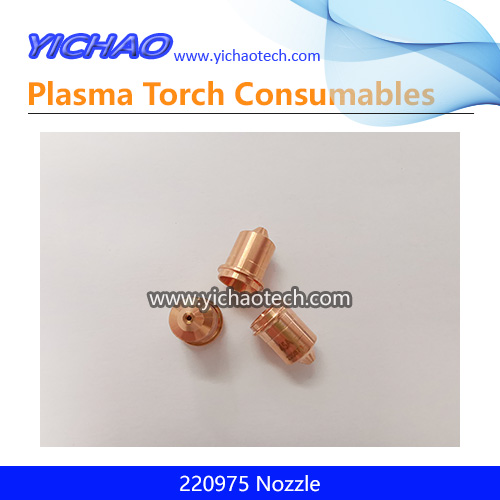 Replacement 220975 Nozzle Plasma Cutting Torch Consumables 125A for Powermax125