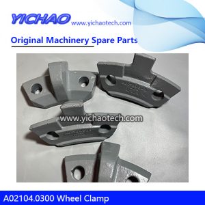 Aftermarket A02104.0300 Wheel Clamp,Pressing Plate for Kalmar LMV Port Machinery Reach Stacker Spare Parts