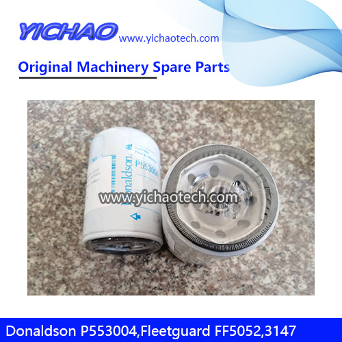 Original Donaldson P553004 Filter,Fleetguard FF5052 Fuel Filter,3147 for Port Machinery Spare Parts