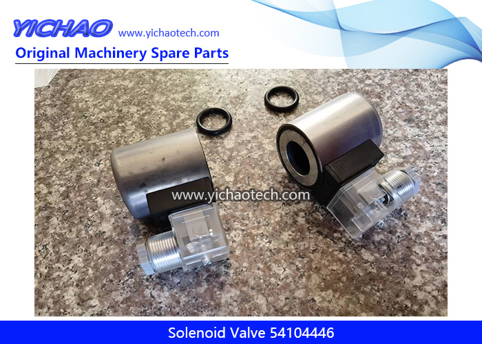 Aftermarket Solenoid Valve 54104446 Coil for Konecranes Port Machinery Spare Parts