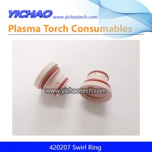 420207 Swirl Ring Replacement Hypertherm Maxpro200 Plasma Cutting Torch Consumables Supplier
