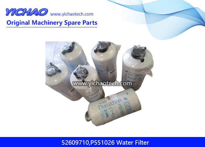 Original 52609710 Water Filter Donaldson P551026 for Konecranes Port Machinery Parts