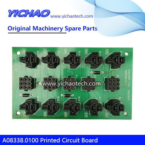Original A08338.0100 Printed Circuit Board,Relay Board for Kalmar Container Forklift Parts