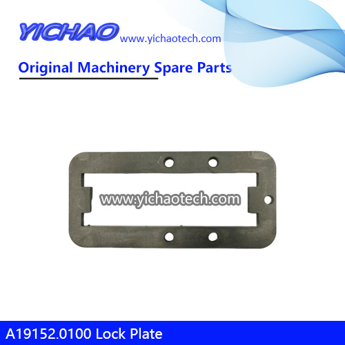 Original A19152.0100 Lock Plate,Mounting Plate for Kalmar DRD420-450 Container Reach Stacker Parts