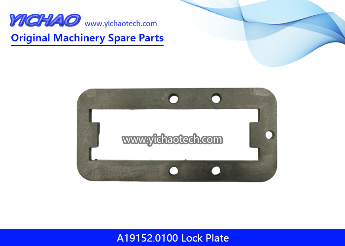 Original A19152.0100 Lock Plate,Mounting Plate for Kalmar DRD420-450 Container Reach Stacker Parts