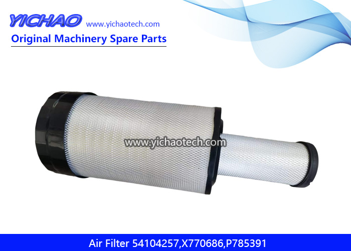 Original Air Filter 54104257,X770686 Donaldson P785391 for Konecranes Port Machinery Parts