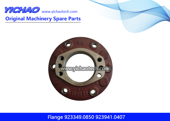 Original Flange 923349.0850,923941.0407 for Kalmar DRT4 Container Equipment Reach Stacker Parts