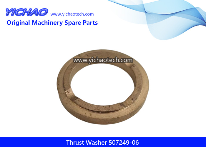 Original Thrust Washer 507249-06 for Kalmar DCE80-100/45E Container Equipment Reach Stacker Parts