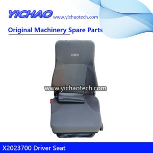 Original X2023700 Driver Seat for Kalmar DCE80-100/45E Container Equipment Reach Stacker Parts